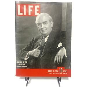 Life Magazine March 11 1946 Senators Up For Reelection